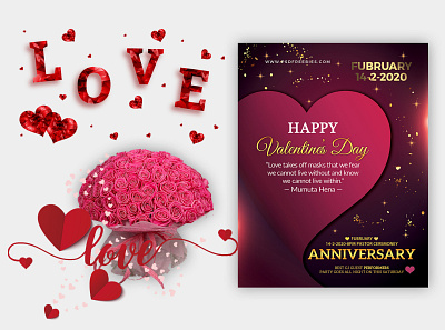 Valentines day party event flyer abstract black clean colorful dance deluxe dinner disco elegant event flyer fun holiday invitation party pink poster valentines valentines day white