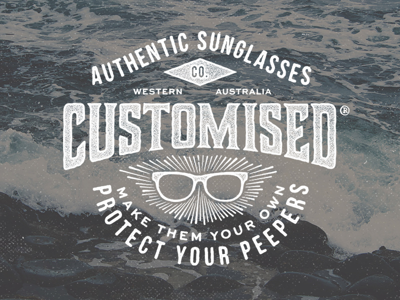 Logo for a sunglasses company based in Perth, Western Australia by