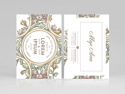 Wedding Invitation Template for sale!!