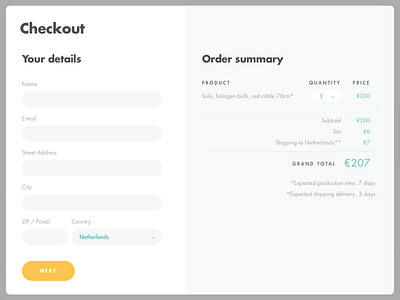 Checkout modal checkout modal order payment summary total