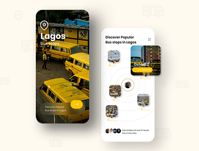 Lagos Bus stops