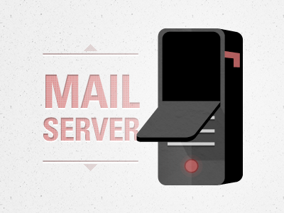 Mail Server black email grey humor icon mail pink server