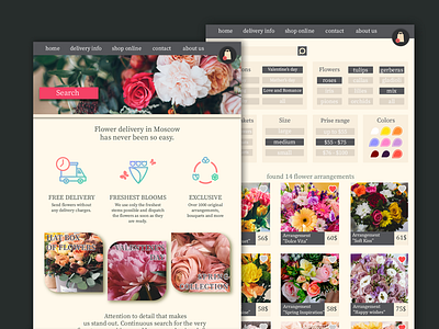Flower Shop Website