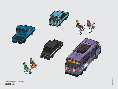 Transport bike bikers bikes bus car cars design educational icon icons musician ninjah people transport