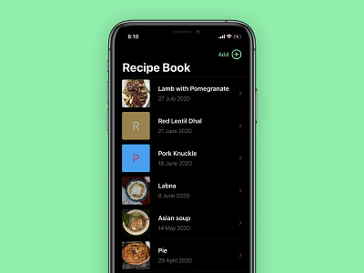 Recipe App ios recipe recipe app swiftui