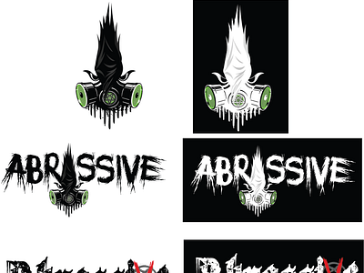 "Abrassive" DJ Logo and Identity