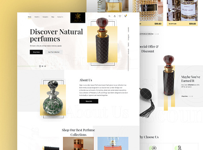 Gigi's Perfumes web design