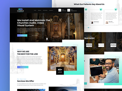 Church Tech web design