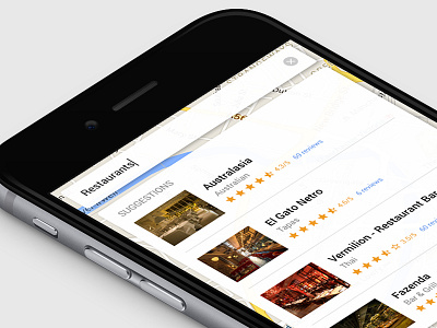 Daily UI 022 - Search app daily ui restaurants search ui