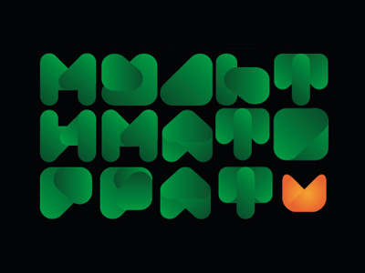 Multimatograf letters letter logo multimatograf type vector