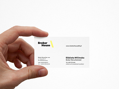 Broker House branding id logo