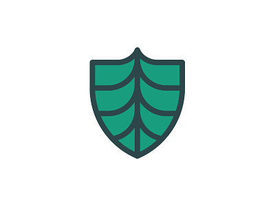 Bestrijdingsmiddelen green leaf logo pesticide shield