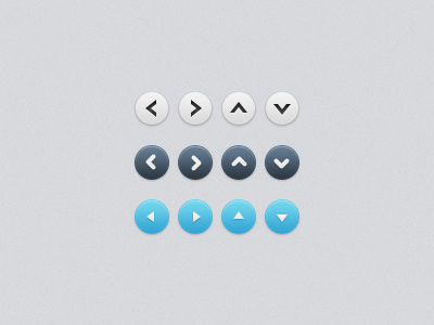 Simple Arrows Buttons (PSD)