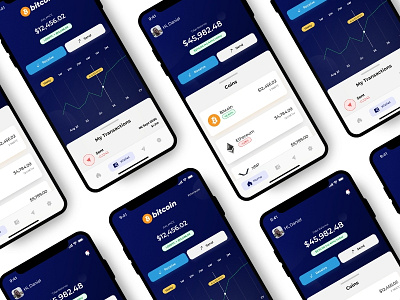 Crypto wallet UI