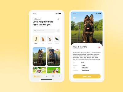 Pet Adoption Mobile App
