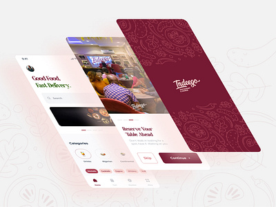 Indeego Restaurant and Lounge Mobile app