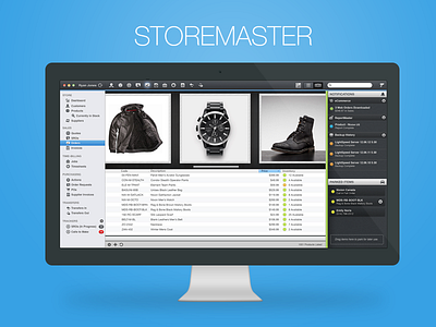 LightSpeed - StoreMaster inventory retail ui user interface
