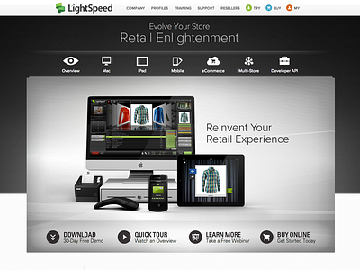 lightspeedretail.com content strategy css front end development html jquery website wordpress