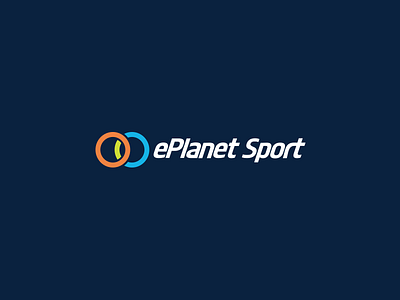 ePlanet Sport brand design branding logo vector