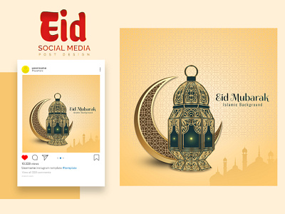 Eid Al-Adha 2020 SOCIAL MEDIA POST DESIGN