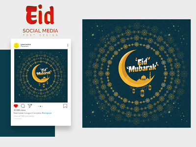 Eid Al-Adha 2020 SOCIAL MEDIA POST DESIGN