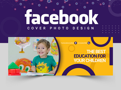 Facebook Cover Design banner ads banner design banner template branding facebook cover design facebook post design illustration logo ui ux vector