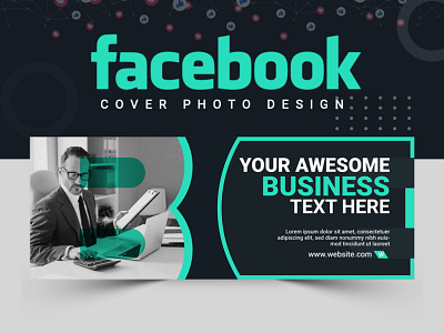 Facebook Cover Design abastact abstract logo banner design banner set banner template branding cover design facebook cover facebook post design illustration