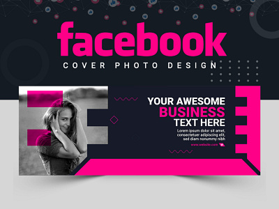 Facebook Cover Design abstract banner ads banner set banner template branding cover design facebook cover facebook post design illustration logo template vactor