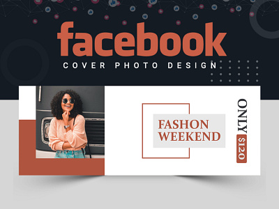 Fashion Facebook Cover Design abastact abstract logo banner design banner set banner template branding facebook cover illustration ui ux