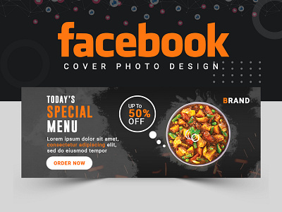 Food and Restaurant Facebook Cover