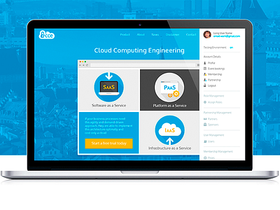 Redesign CCE website cloud company site redesign ui