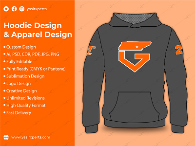 Hoodie Design art branding design graphic design illustration illustrator logo vector