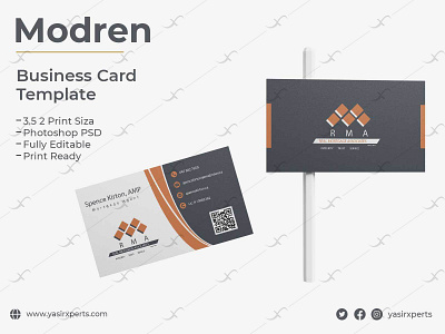 Business Card art branding business cards canada design freelancer graphic design illustration illustrator logo remote work ui uk] usa ux vector web design