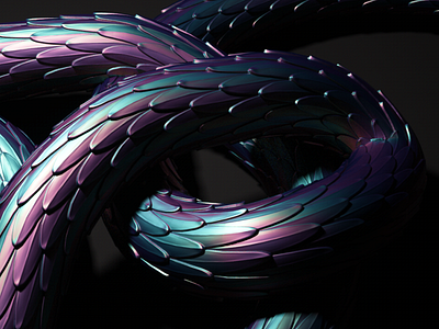 Snake 3d art cinema4d design illustration illustrator skin snake snake illustration