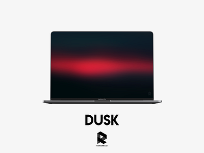 Dusk design flat gradient graphic design illustration ui wallpaper