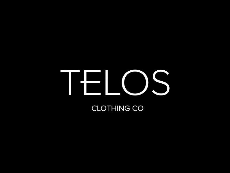Telos Clothing Co. Logo (Animated) animated clothing co gif john herskind logo logo animated motion telos tmbr