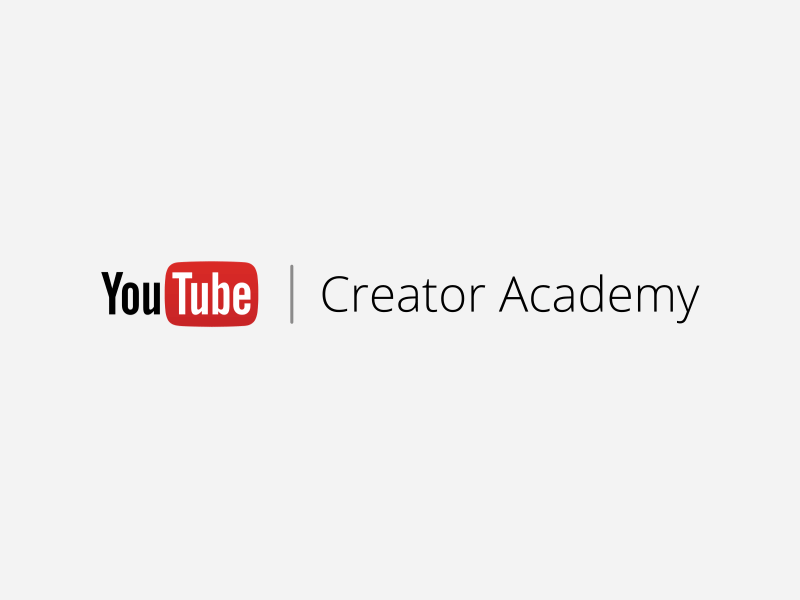 YouTube Creator Academy 1 2d after effects animation flat illustrator logo motion youtube