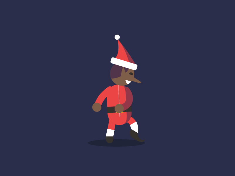 Christmas Thriller by Seth Eckert for The Furrow on Dribbble