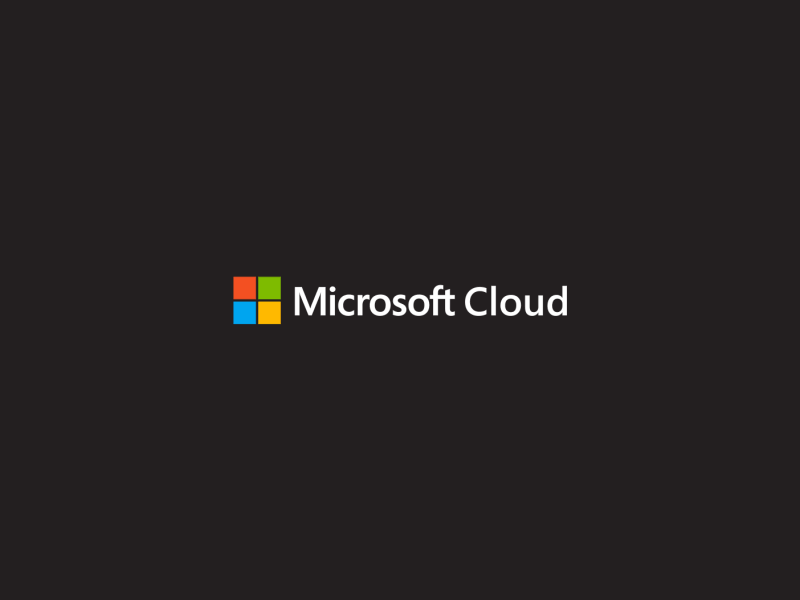 Microsoft Cloud 2d abstract cloud data microsoft transformation