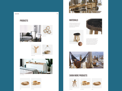 Wooden Pro concept design furniture minimalism typogaphy ui ux