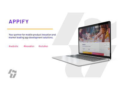 Appify Website design design redesign responsive design ui ux web web design website website design wireframe