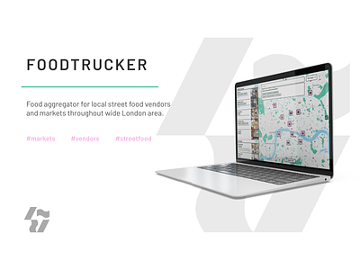 Food Trucker app design application design
