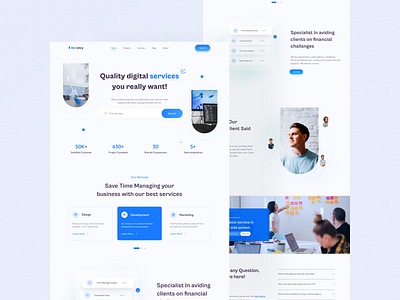 Agency Landing Page Design