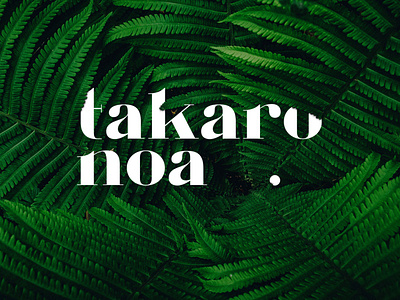 Huefner Design | takaro noa branding clean corporate identity design germany logo minimal typography