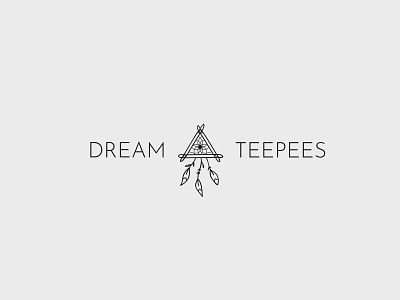 Huefner Design | Logo Dream Teepees