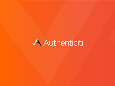 Authenticiti Logo brad branding design graphic graphic design ideaware logo
