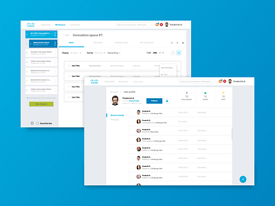 Cisco page design by Ideaware on Dribbble