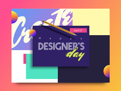 Designer's Day color composition design designers day diseño graphic ideaware