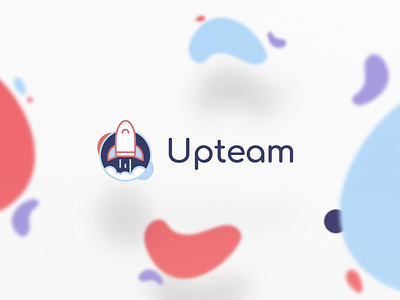 Upteam logo brad branding design graphic graphic design ideaware logo