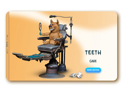 Grooming shop_03 page 3d 3d art dog grooming illustration illustrations landing landing page landing page design ui uidesign uiux ux web web design webdesign website website design